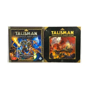Black Ind Talsiman (4t  Talisman (4th Ed) Collection #2 - Base Game + 2 VG+/EX - Picture 1 of 2