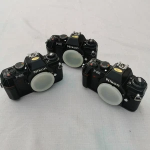 3x Nikon F301 analoge Spiegelreflexkamera 35 mm nur Gehäuse UNGETESTET - Bild 1 von 23