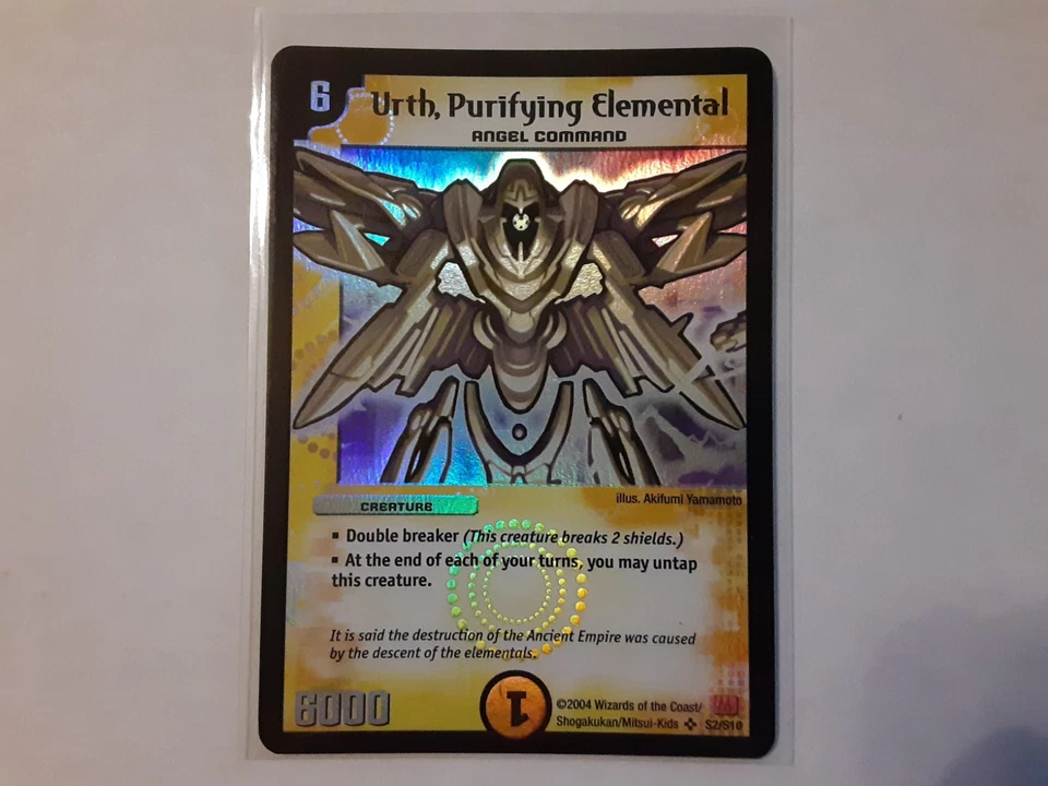 Duel Masters Urth, Purifying Elemental Super Rare Holo S2/S10 VLP *Read Desc.* - Image 1 of 1