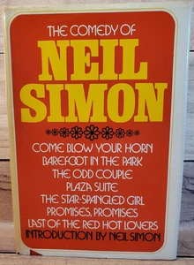 The Comedy of Neil Simon Hardcover + Dustjacket 1971 - Picture 1 of 14