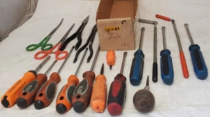 Matco Assorted Lot Screwdrivers Pliers Scissors Hand Tools Mixed LOT-1083 - Picture 1 of 15