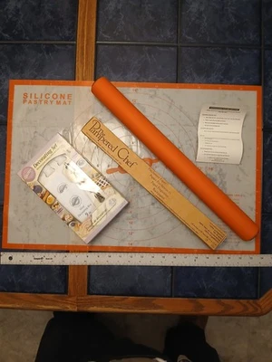 НОВЫЙ НАБОР ДЛЯ ВЫПЕЧКИ SILPIN Французская Заколка / Коврик / Пергаментная Бумага / Набор Глазури - Изображение 1 из 3