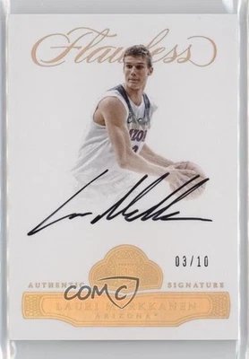 Panini Flawless Collegiate BK Rookie Gold 2017/10 Lauri Markkanen automático radiocontrol Foto 1 de 2