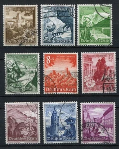 German Reich WW II : WHW Winter Charity set from 1938 - used - Picture 1 of 1
