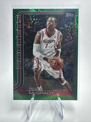 2025-26 Topps Basketball Tracy McGrady #263 Green Sparkle Holo /99 - Image 1 of 3