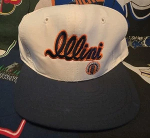 Gorra deportiva vintage Illinois Fighting Illini - PRO STAR de Universal Snapback - Imagen 1 de 14