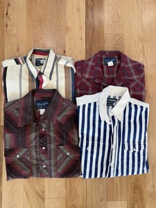 Vintage Wrangler 16 1/2 - 35 X-Long Tails - 4 Stück Western Brushpopper - Bild 1 von 20