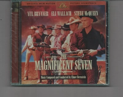 The Magnificent Seven / CD / SEALED / Original Movie Soundtrack Elmer Bernstein - Image 1 of 2