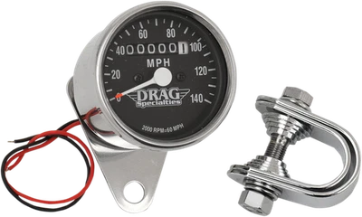 Mini velocímetro mecánico Harley Sport Glide Drag Specialties DS-244131 84-90 Foto 1 de 2