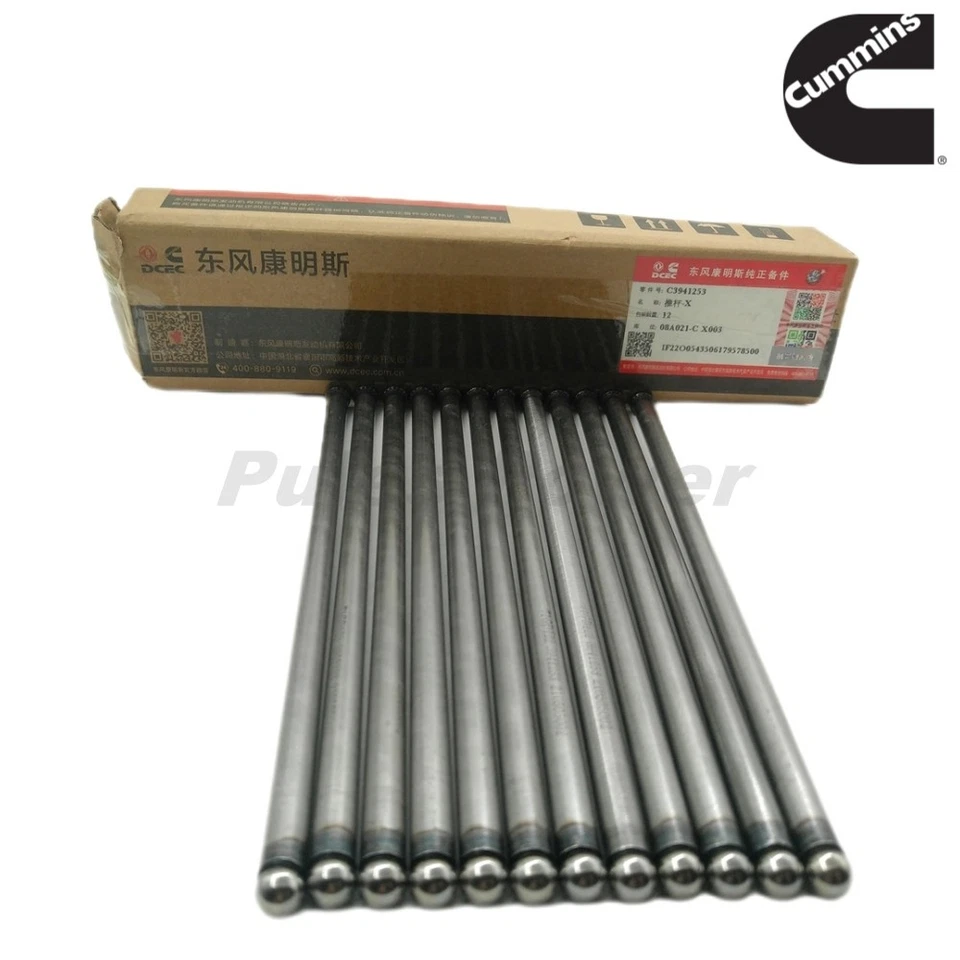 5011892AA 12x OEM Cummins Push Rods Valve For DODGE RAM 2500 3500 1998-2010 6.7L - Image 1 of 4