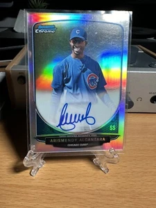 Arismendy Alcantara 2013 Bowman Chrome Prospects Auto REFRACTOR /500 #BCA-AAL - Picture 1 of 2
