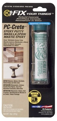 PROTECTIVE COATING COMPANY PC-CRETE (2oz) - Hand-Mixable, Fast Setting Epoxy Putty