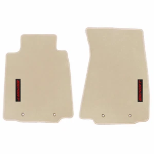 Fits 09-20 Nissan 370Z Beige Floor Mats Car Liner Carpets Nylon Front 2PCS Set - Picture 1 of 1