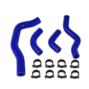 Silicone Radiator Hose Tube For Honda CRF 450X CRF450X 2005-2014 Blue - Bild 1 von 5