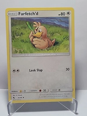 Farfetch'd 45/68 Pokemon Hidden Fates Uncommon Colorless LP Used See Pictures - Image 1 of 4