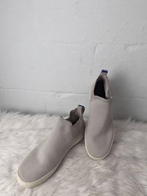 Botas Chelsea Rothys para mujer 10.5 tejidas lila media parte superior zapatos cómodos Foto 1 de 4