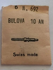 BULOVA  10 AN  Albero di carica Tige Winding stem  - Picture 1 of 1