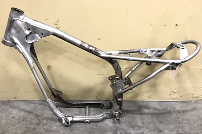 74 Yamaha TY80 TY 80 OEM cuadro chasis carrocería subchasis cuna 1974 Foto 1 de 4