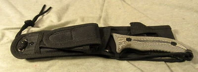 Schrade Stainless Steel Fixed Knife With Carrying Holster Model SCHF10 — 第 1/4 张图片