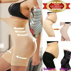 Women Shapewear Plus Size Tummy Thigh Control Knickers High Waist Hip Lift Panty - Picture 1 of 14