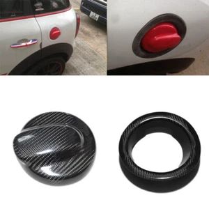 Carbon Fiber Tank Gas Fuel Cap Cover For Mini Cooper S R55 Clubman R56 - Picture 1 of 5
