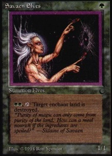 Savaen Elves ~ Near Mint The Dark MTG Magic UltimateMTG Green Card - Image 1 of 1