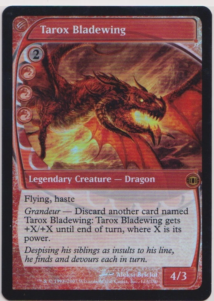 Magic: The Gathering Tarox Bladewing Future Sight Foil (MP) - Image 1 of 1