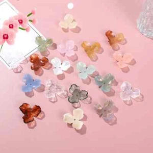 Pendientes Acrílico Flor de Pétalo Hágalo Usted Mismo Hecho a Mano Tocado Zapatos Ropa Accesorios - Imagen 1 de 43
