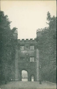 Trinity College Gate Cambridge B&W Series Palatine Pictorial Pre 1918 - Picture 1 of 2