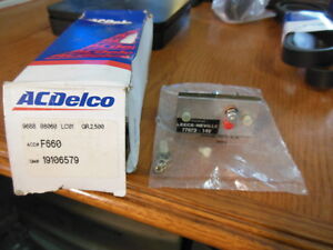 ACDelco F660 Voltage Regulator For Many 88 - 04 Ford Truck & Van Apps.