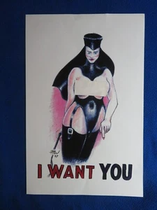 INTERNATIONAL MS LEATHER I WANT YOU POSTER 2007 - Picture 1 of 2