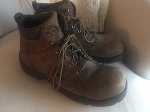 Red Wing Long Wear Work Boots Men's 13 Brown Leather Steel Toe F2413 - Picture 1 of 7
