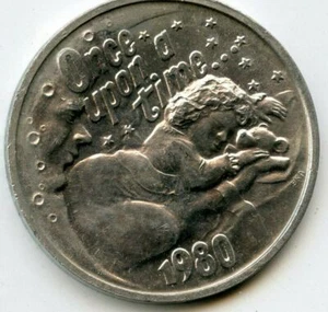 Mardi Gras Doubloon Krewe of Alla 1980 Aluminum - Picture 1 of 2