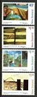 1997 NEW ZEALAND PAINTINGS COLIN McCAHON SG2074-2077 mint unhinged