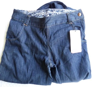 Oakley Side Jeans Womens Sizes 2 4 or 6 Brand New With Tags Blue Dark Wash Denim - Picture 1 of 5