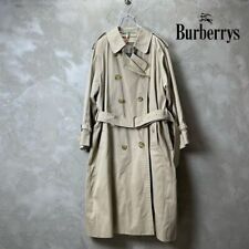 Vintage Burberry trench coat Nova check size XL(LL) free shipping from JAPAN!!!!