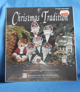 Designs for the Needle 1919 Gift Ornaments Christmas Counted Cross Stitch NEW - Picture 1 of 3