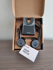 HP Poly Voyager Focus 2-M - Headset - On-Ear - Bluetooth NEU in OVP 77Y90AA - Photo 1/5