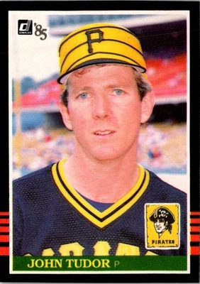 1985 Donruss John Tudor #235 Pittsburgh Pirates Baseball Card - Image 1 of 2