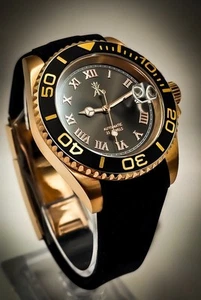 Custom Seiko Mod By AK, Rose Gold NH35, YM - Picture 1 of 10