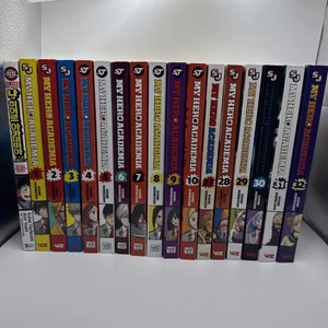 My Hero Academia English Manga Vol. 1-10 27-32. 17 Books. Including The Movie - Picture 1 of 4