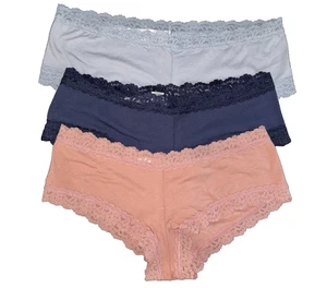 NEU! HANKY PANKY SUPIMA COTTON BOYSHORT UNTERWÄSCHE 3ER PACK GR. M - Bild 1 von 1
