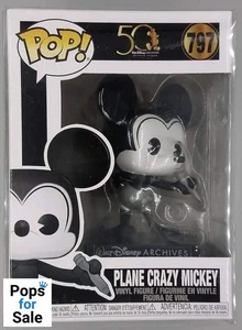 797 Plane Crazy Mickey (Archivos) - Disney Funko POP - Imagen 1 de 2