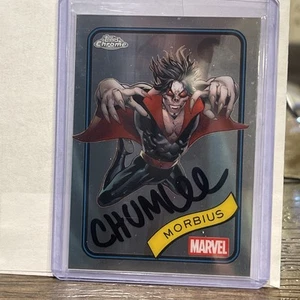 Morbius #166 Chrome - 2025 Topps Chrome Marvel - Chumlee Hard Auto - Picture 1 of 4