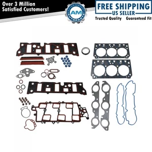 Engine Cylinder Head Gasket Set with Head Bolts for Chevy Olds Buick GM V6 3.8L - Picture 1 of 2