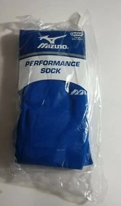 Mizuno Performance Socks Royal Blue Adult Large Brand New - Foto 1 di 2