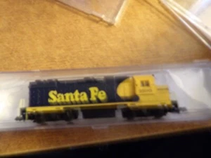 N Scale Life-Like Santa Fe GP38-2 Diesel Locomotive #3500 - Picture 1 of 1