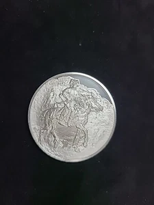 Franklin Mint Genius Of Rembrant Sterling Silver Medal (The Polish Rider) - Bild 1 von 7