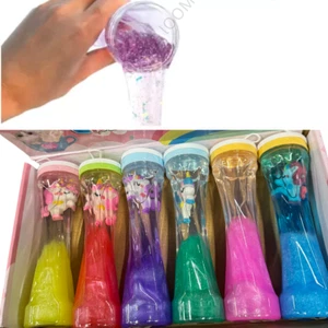 Einhorn Bunt Schleim Flasche Kinder Spielzeug Party Kristall Gelee Schlamm Schleim Spaß - Bild 1 von 1