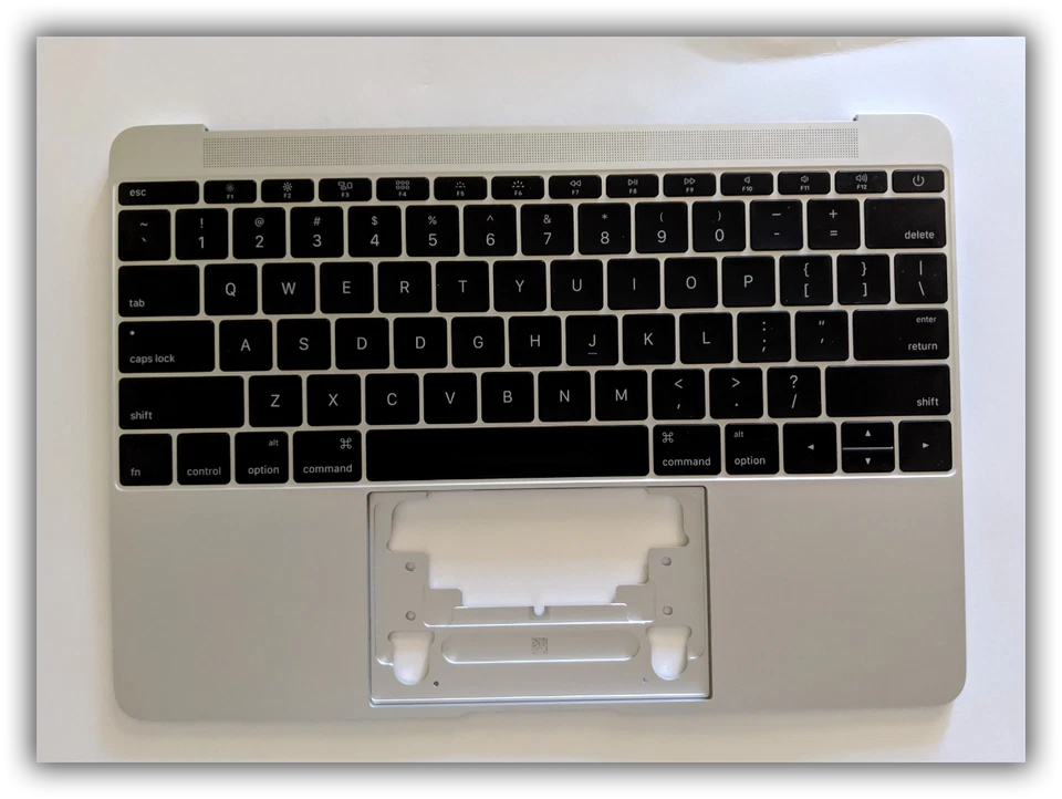 NEW 661-04881 Apple SILVER Top Case With USKeyboard for MacBook Retina 12" A1534 - Image 1 of 4